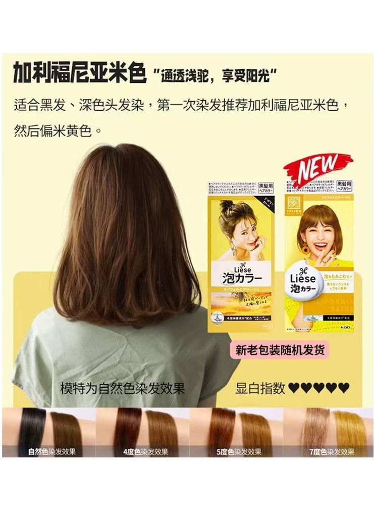 Liese Bubble Hair Colour,California Beige