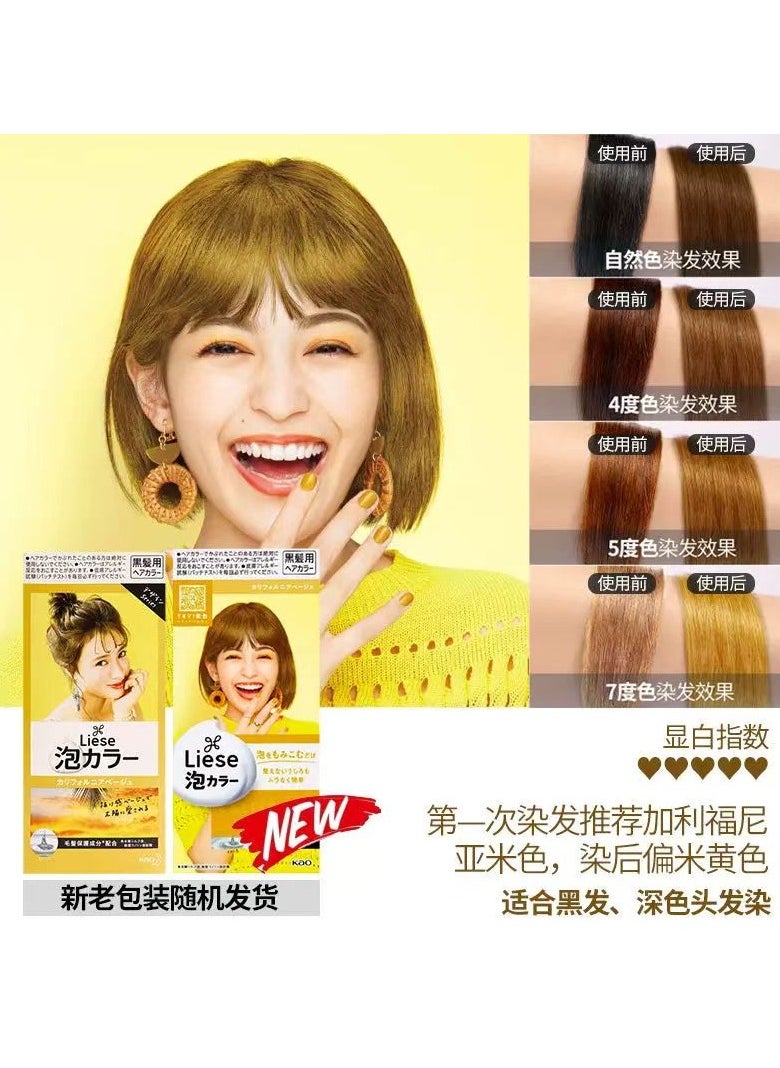 Liese Bubble Hair Colour,California Beige