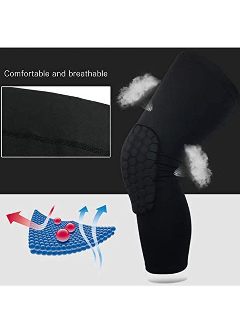 Breathable Basketball Knee pads Protective Hex Honeycomb Compression Kneepad Protective Sport Knee Brace Leg Sleeves Volleyball Rodilleras