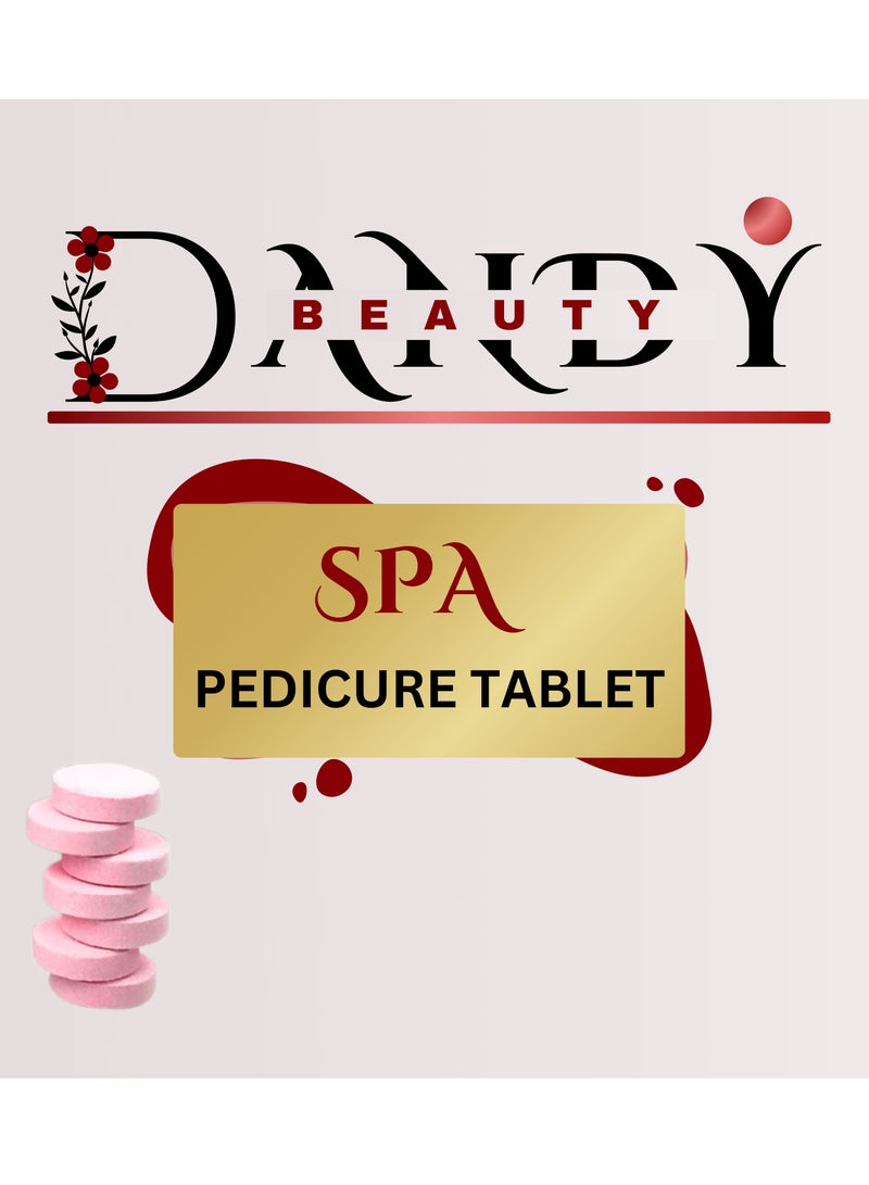 Dandy Beauty SPA Pedicure Soaking  Tablets Rose 3Kg