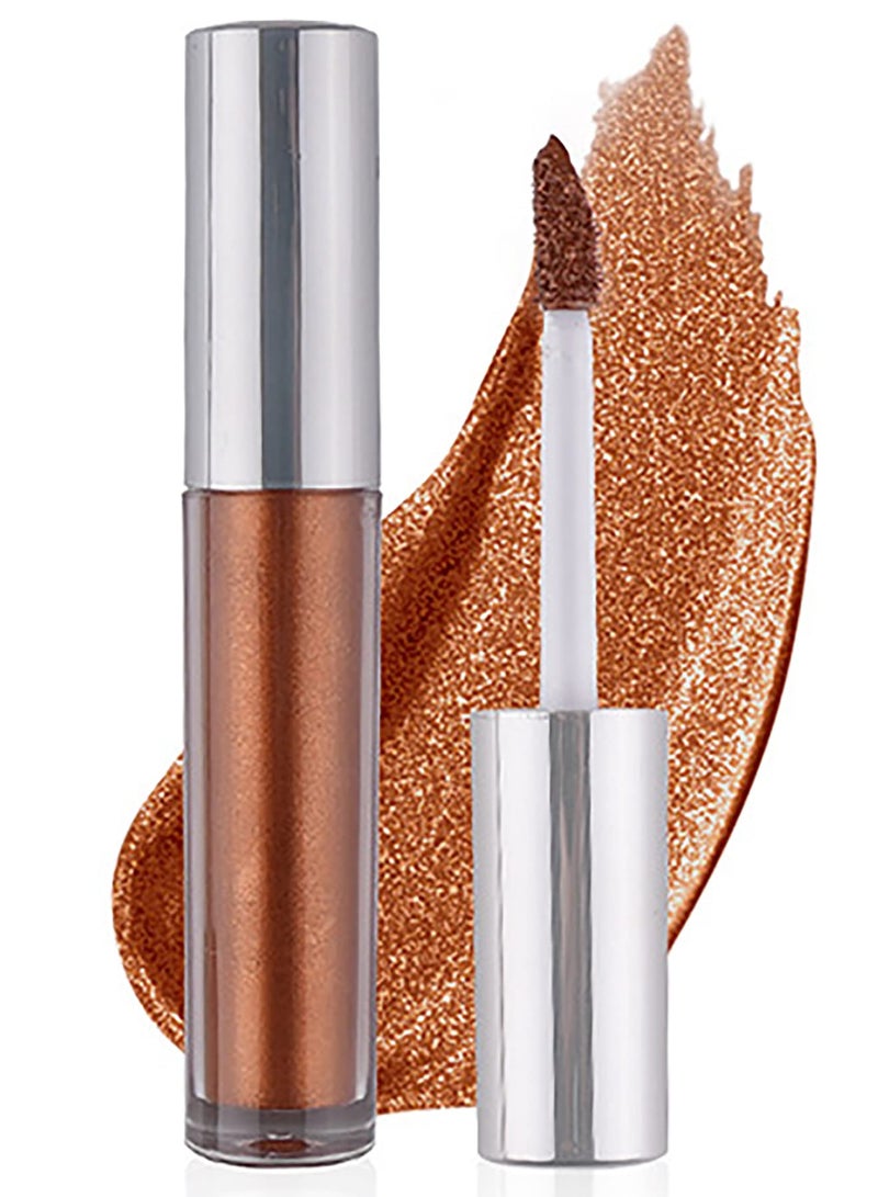 Liquid Glitter Eyeshadow, Shimmer Cream Eye Shadow Quick-Drying, Non-Sticky, Blendable Long Lasting Waterproof Brightener Shiny Highlighter Eye Shadow Make Up