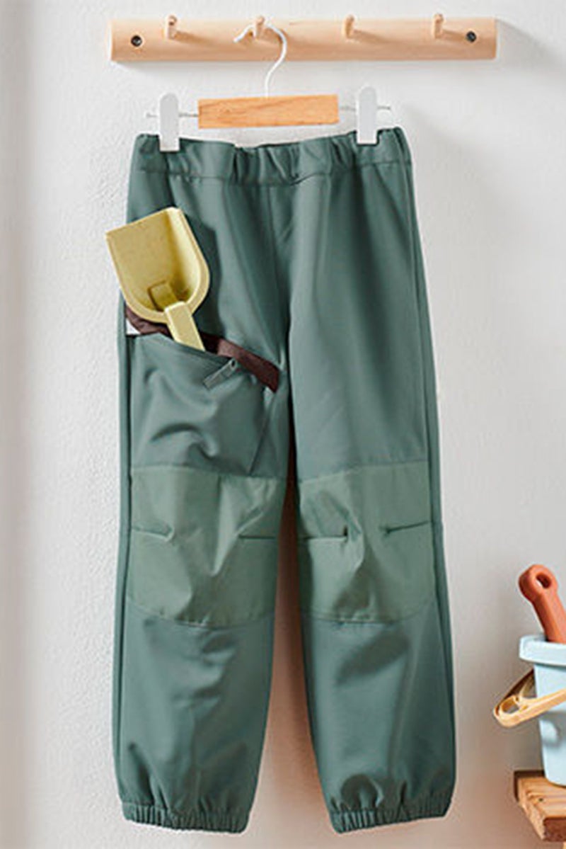 Toddlers  Boy Soft Shell Hose Trouser, Sage Green