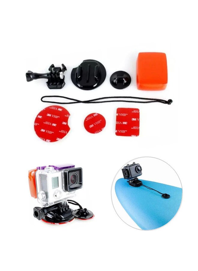 Surfboard Accessory Kit Compatible for GoPro Hero 11 10 9 8 7 6 5 4 SJCAM and Other Action Cameras | Surfboard Mounts& Floating with Adhesive Sticker