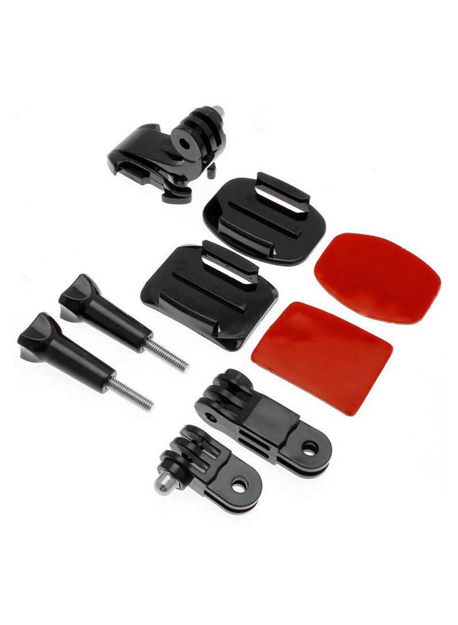 Helmet Front Mount Accessories Kit for GoPro Hero 11 10 9 8 7 6 5 4 3& 3 Yi SJCAM and Other Action Camera Helmet Adhesive Sticky Mounts Extension Accessories