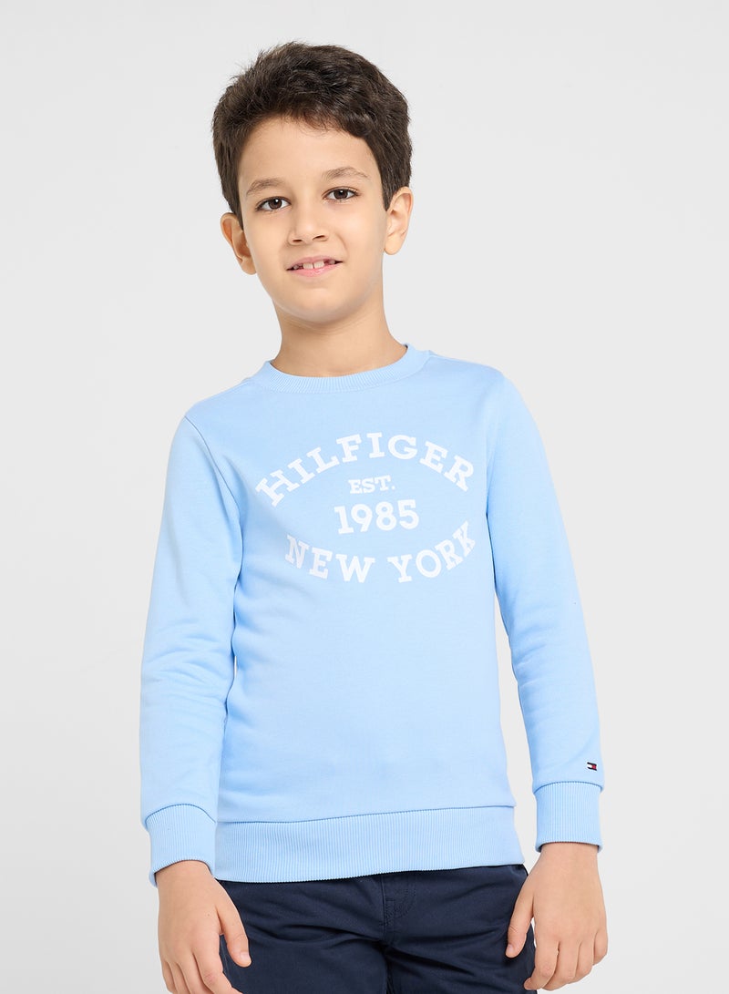 MONOTYPE FLOCK REG SWEATSHIRT