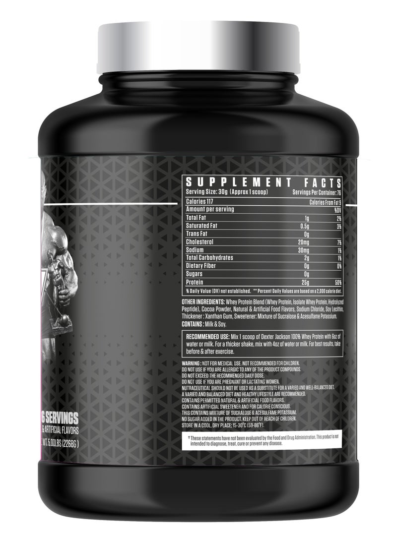 Black Series Isolate & Hydrolyzed Whey Protein 5 Lbs (76 Servings) - High Protein Supplement for Muscle Growth & Recovery (Chocolate Splash)