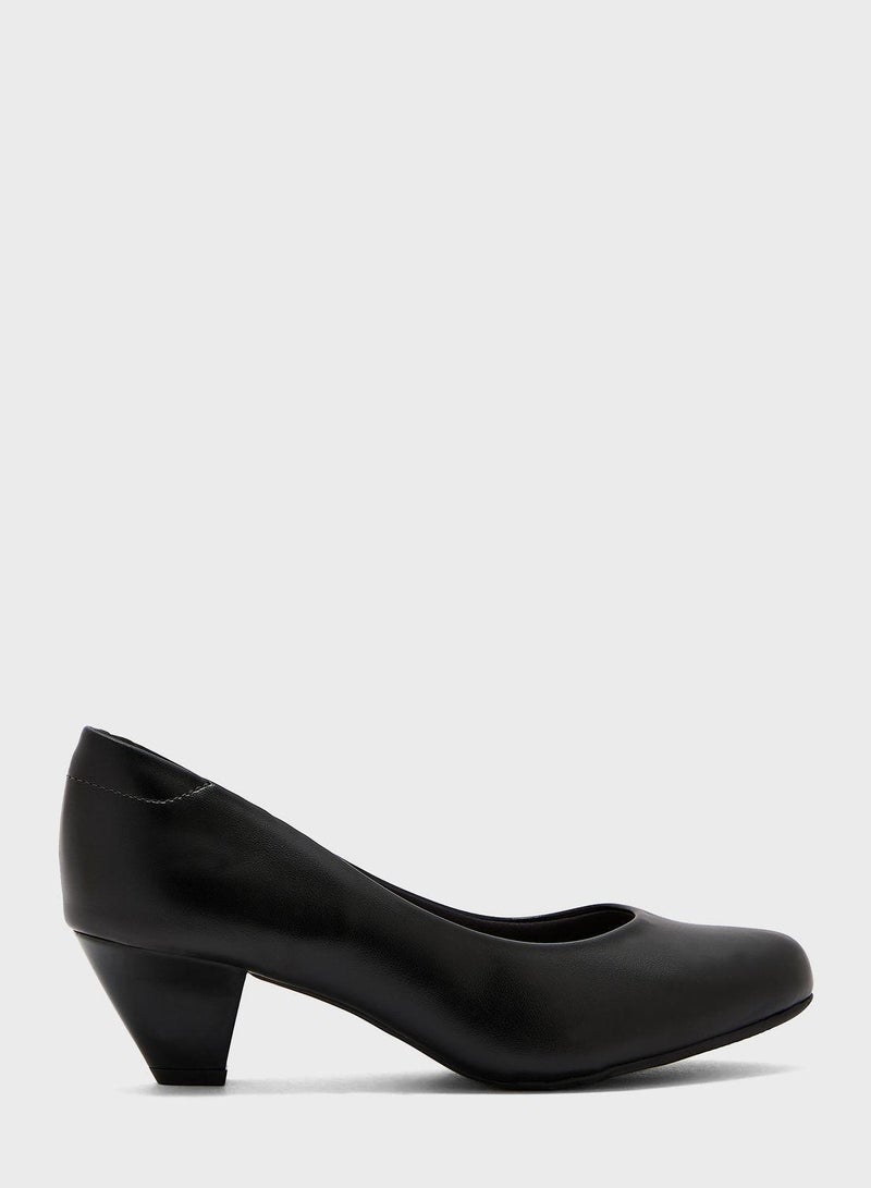 Mid Heels Shoes for Women – Classic Mid Heel Pumps for Girls & Ladies Office Wear