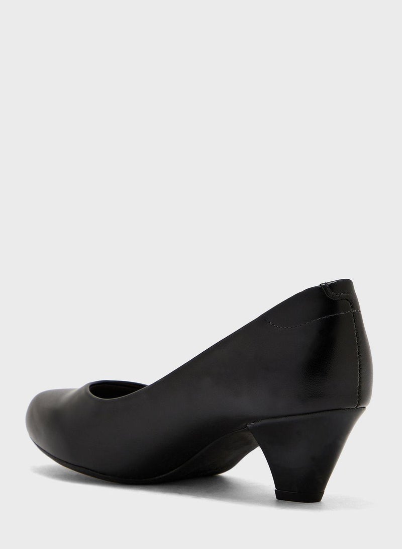 Mid Heels Shoes for Women – Classic Mid Heel Pumps for Girls & Ladies Office Wear