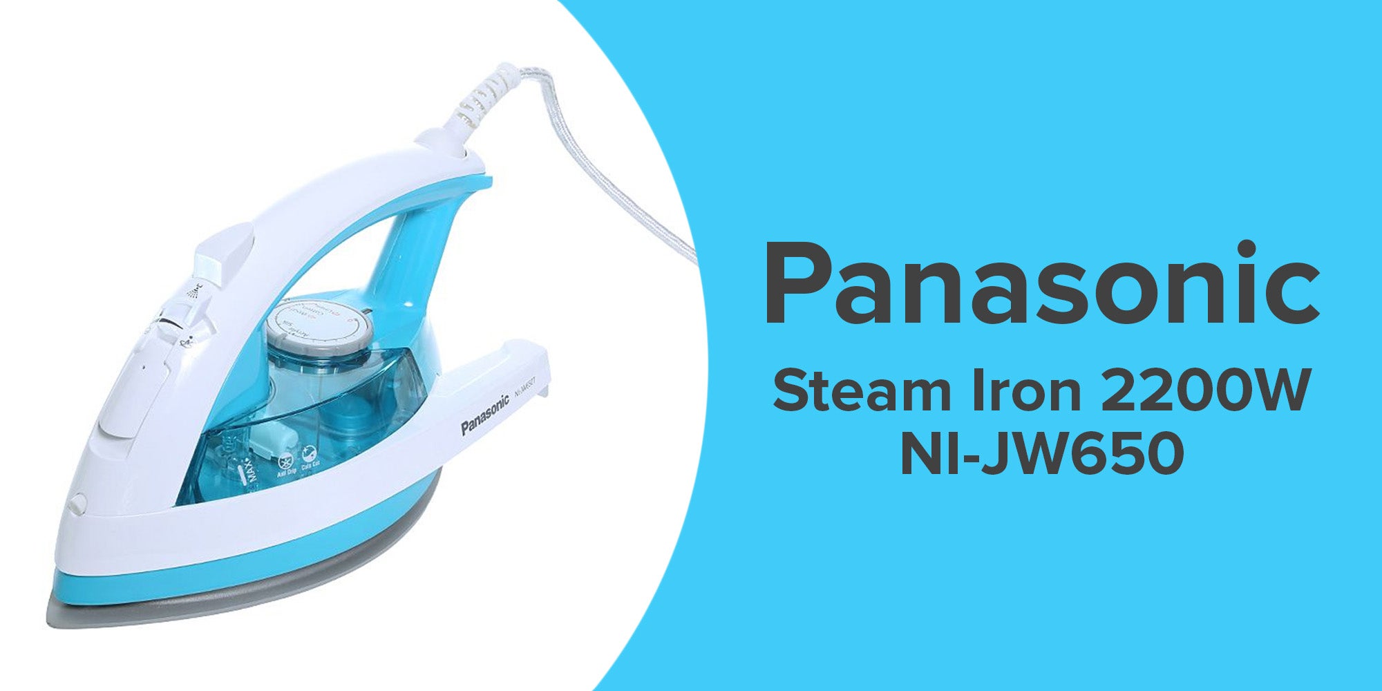 Steam Iron 2200.0 W NIJW650 Blue/White