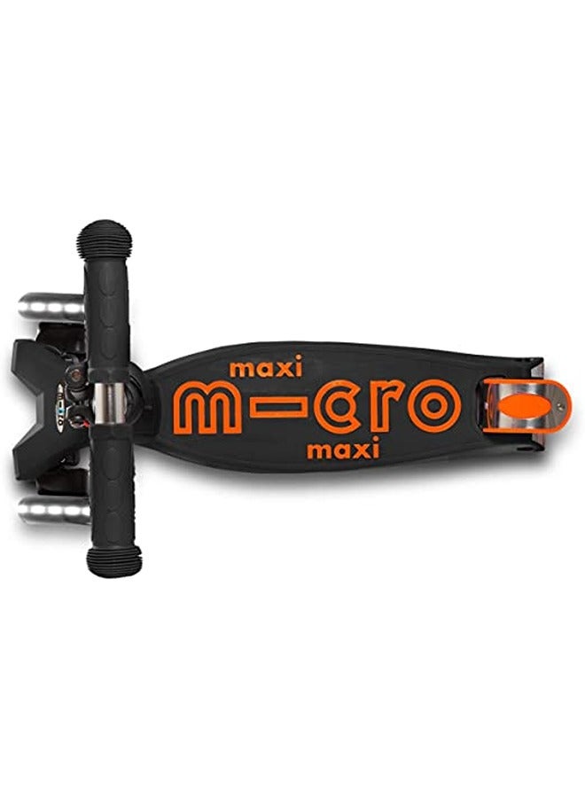 Maxi Micro Deluxe Black/Orange Led