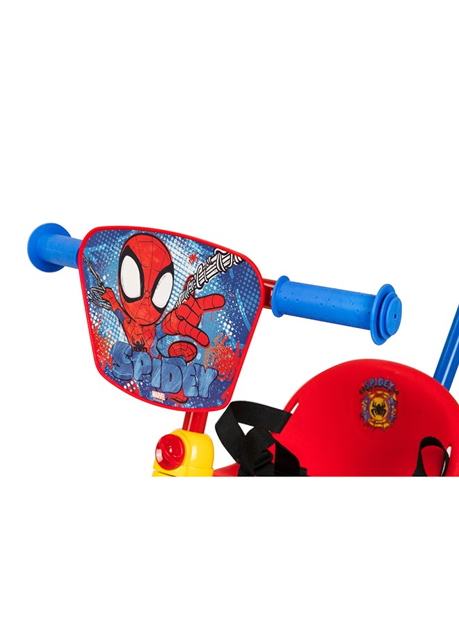 Marvel Spiderman Tricycle with Pushbar