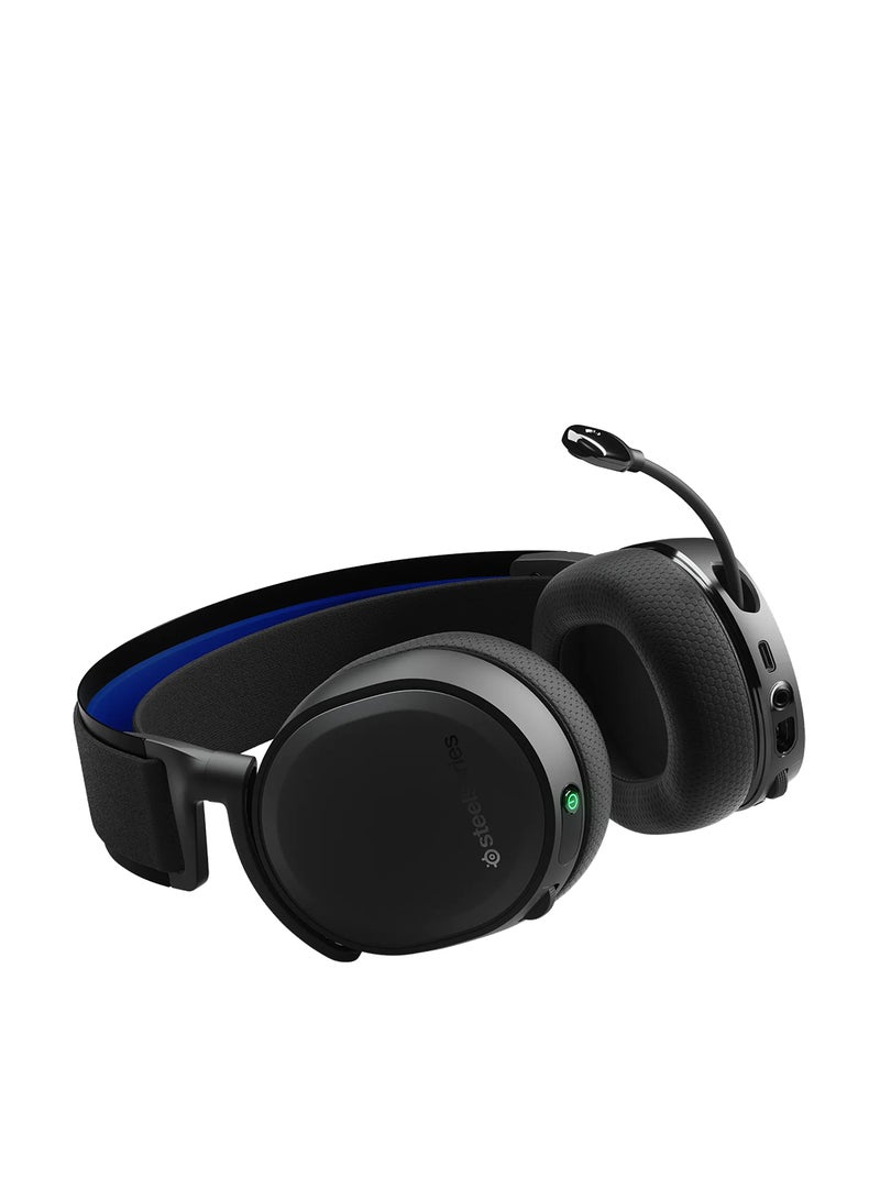 Arctis 7P+ Wireless Gaming Headset, Lossless 2.4 GHz Connectivity, Up to 30 Hour Battery Life, 3D Audio, USB-C, For PS5, PS4, PC, Mac, Android and Switch, Black | 61462