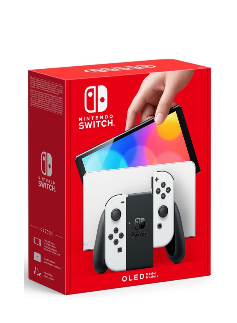 Nintendo Switch (OLED Model) White - Internation Version with EA SPORTS FC 25 Switch