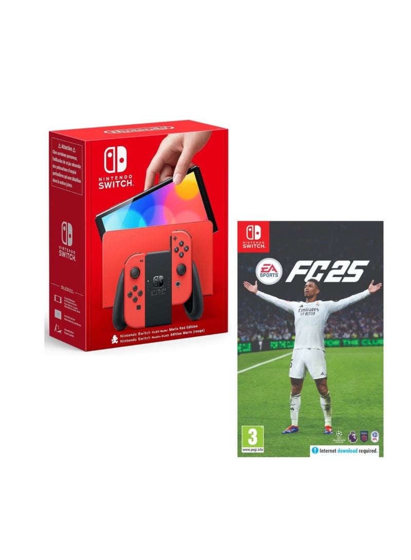 Nintendo Switch (OLED Model) Mario - International Version with EA SPORTS FC 25 Switch