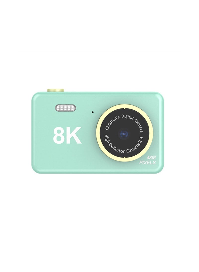 4000W Pixel Front and Rear Dual Camera, 4K HD Children's Mini Digital Camera