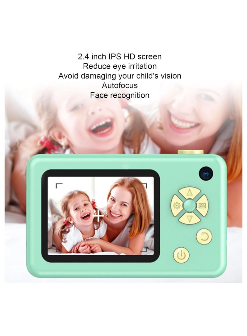 4000W Pixel Front and Rear Dual Camera, 4K HD Children's Mini Digital Camera