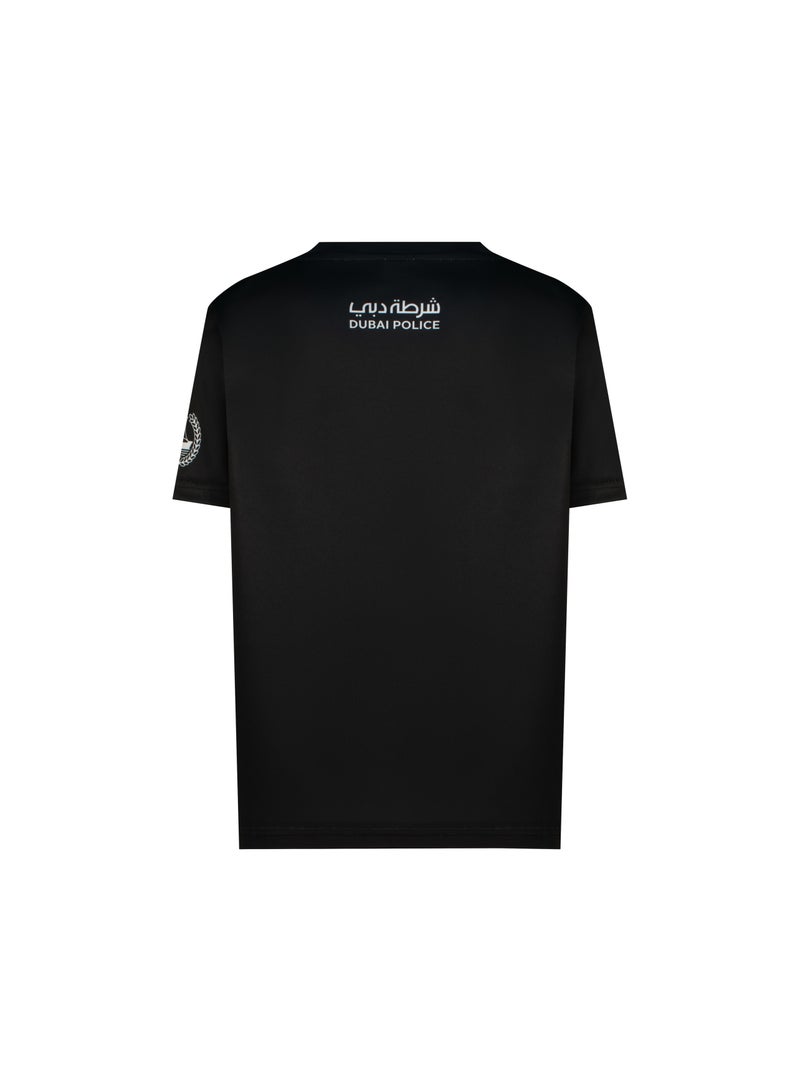 Dubai Police Mansour Kids T-shirt Black