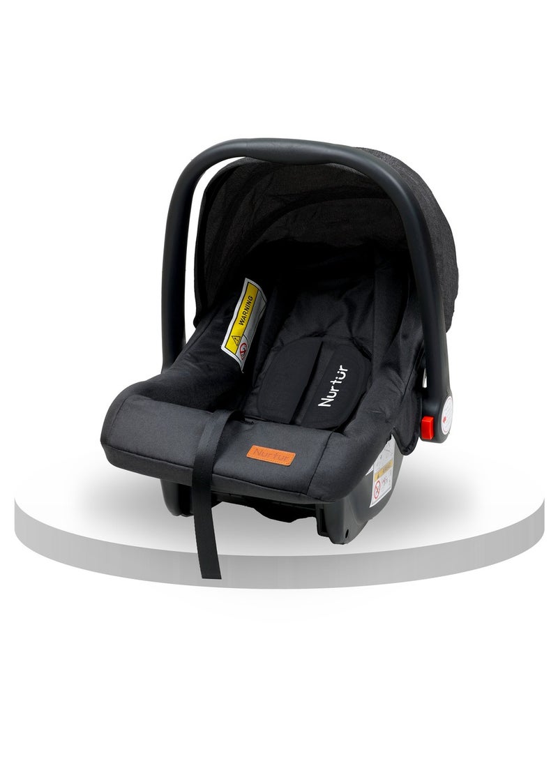 Nurtur Baby travel combo - Stroller with Baby Carrier, Black