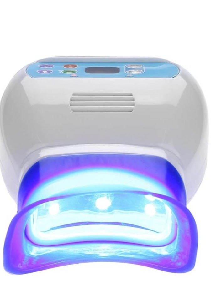 Teeth whitening lamp inbuilt