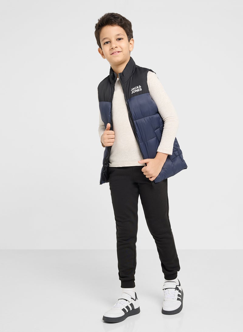 Kids Logo Puffer Down Jacket