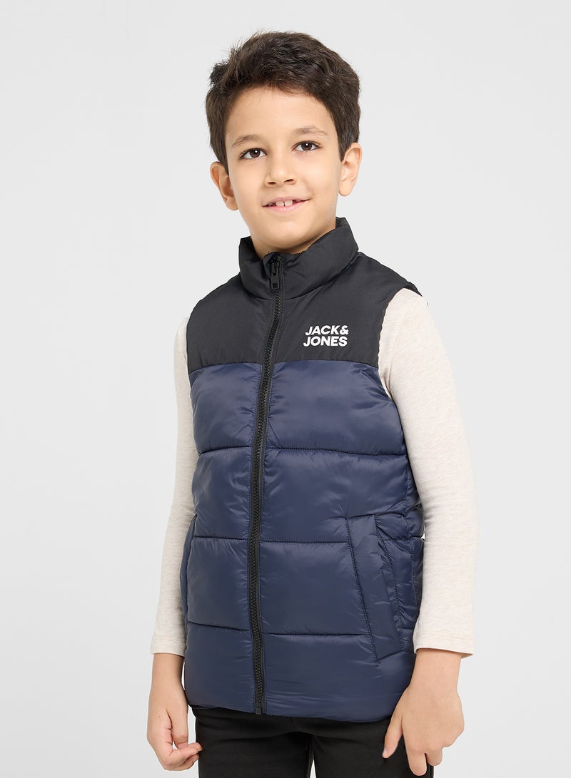 Kids Logo Puffer Down Jacket