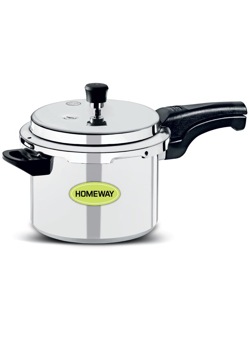 HOMEWAY 3 L INDIAN PRESSURE COOKER -INDUCTION BOTTOM