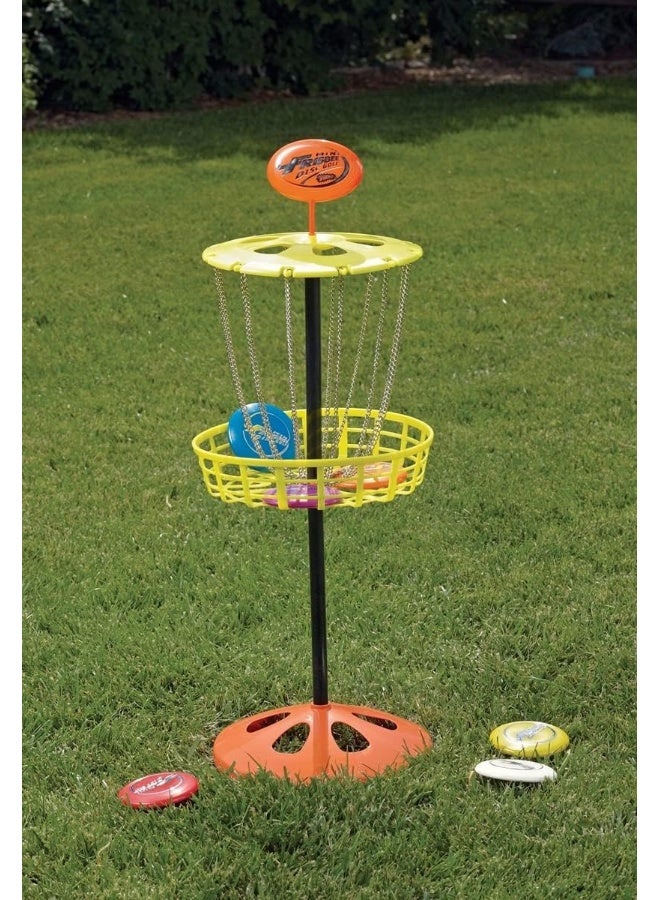 Wham-o Mini Frisbee Golf Set, Colours May Vary, Outdoor Game, Family Fun, New