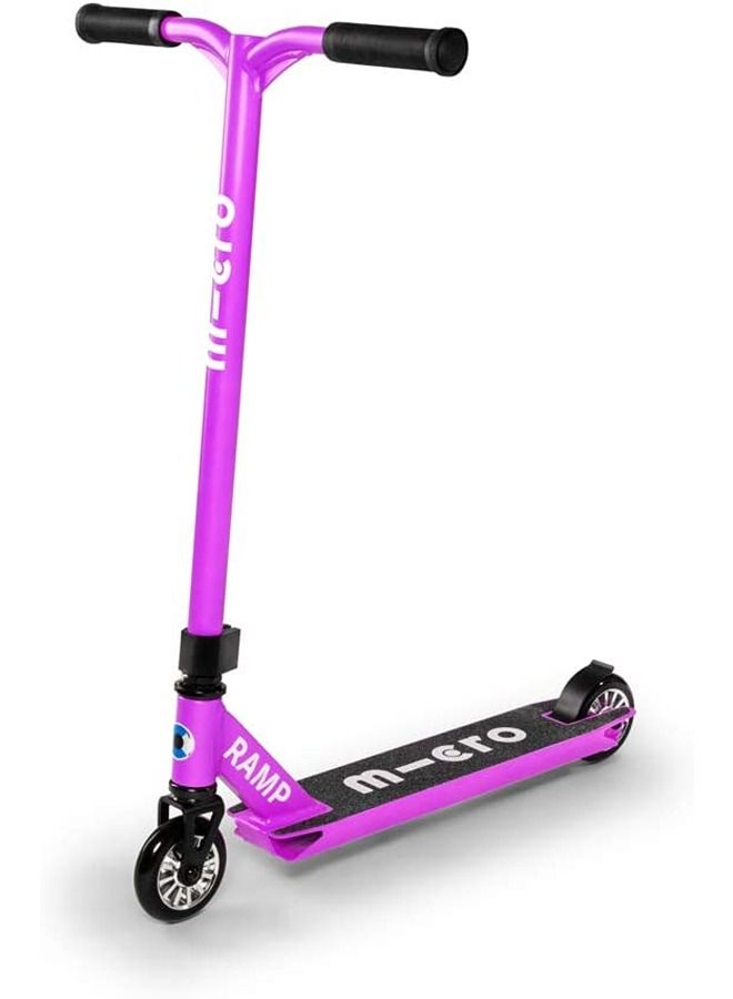 Micro Mx Ramp Beginner Stunt Scooter Purple