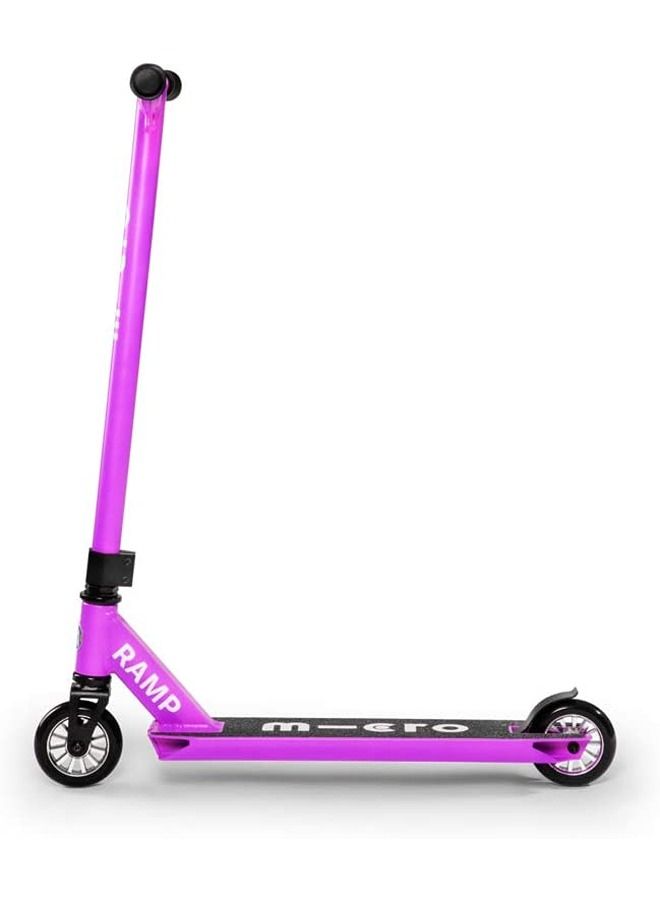 Micro Mx Ramp Beginner Stunt Scooter Purple