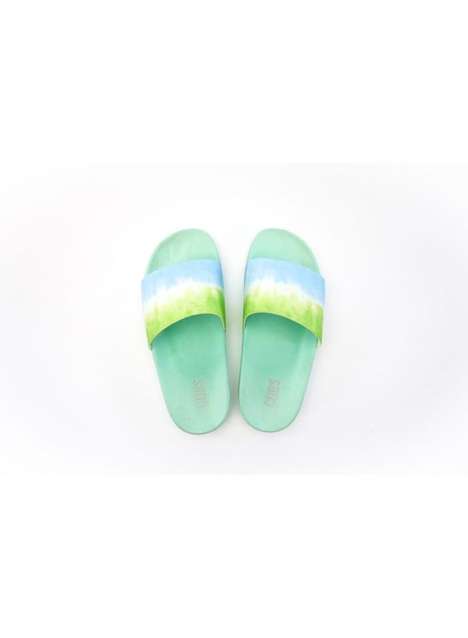 Printed Everyday Wear Eco-Friendly Pvc Slides For Kids Lightweight Easy To Wash And Anti-Slip Soles