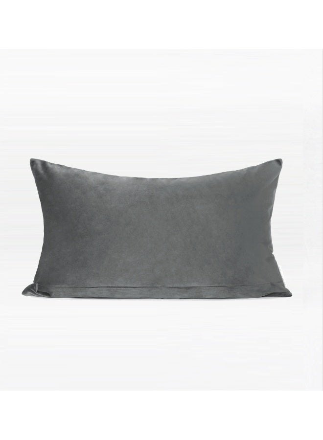 Buttoned Rectangular Decorative Cushion