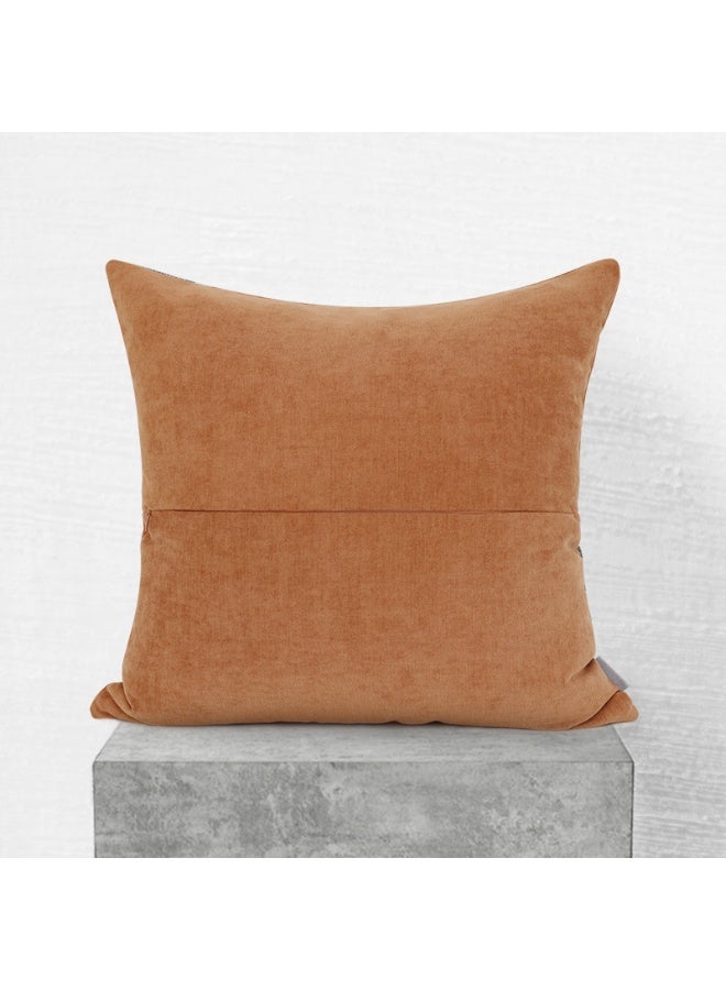 Tangy Tones Geometric Cushion