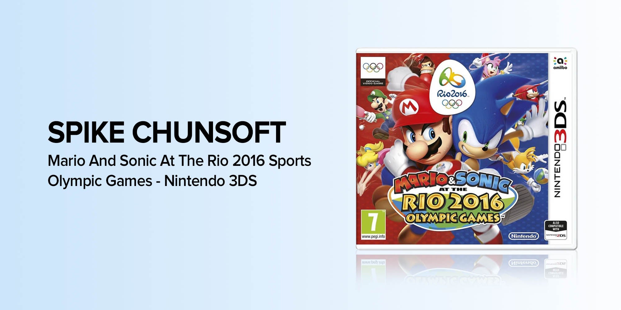 Mario And Sonic At The Rio 2016 Sports Olympic Games (Intl Version) - Role Playing - Nintendo 3DS