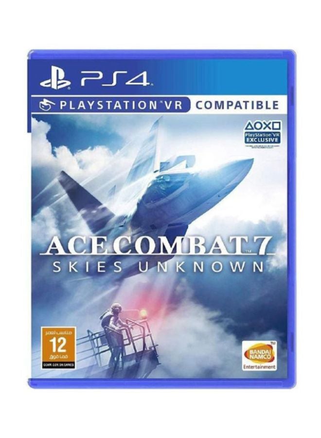 Ace Combat 7 Skies Unknown - English/Arabic - (KSA Version) - Arcade & Platform - PlayStation 4 (PS4)