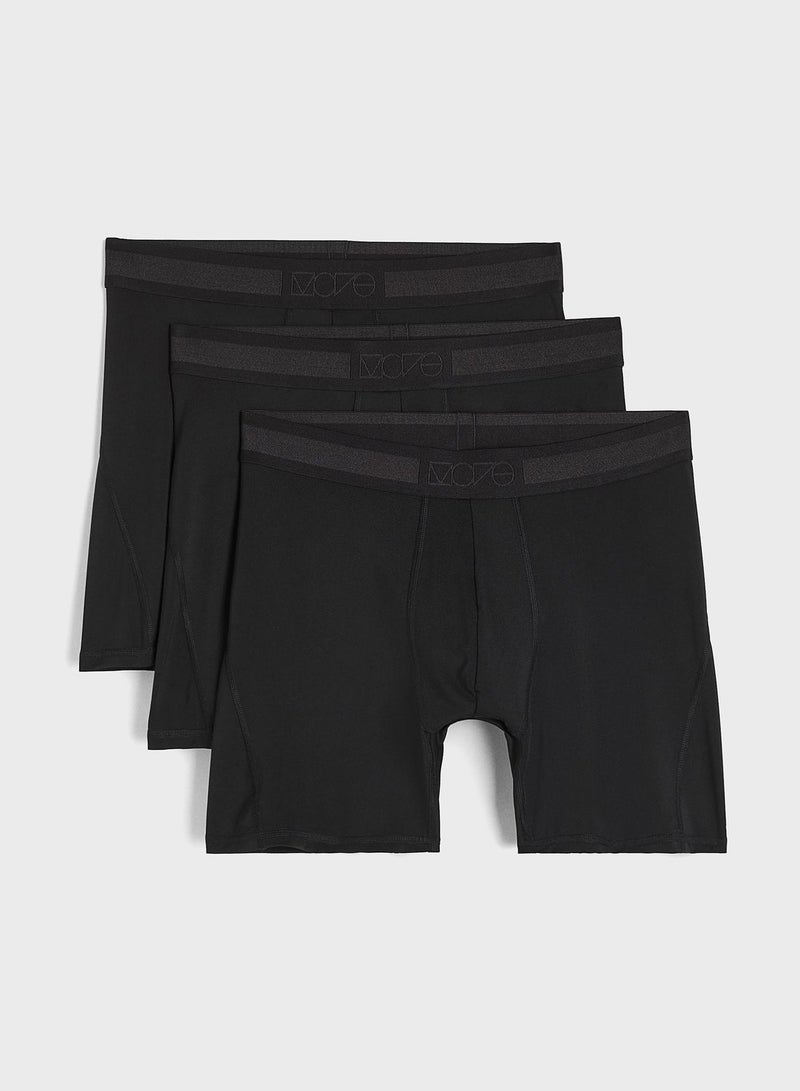 Drymove™ 3 Pack Sports Trunks