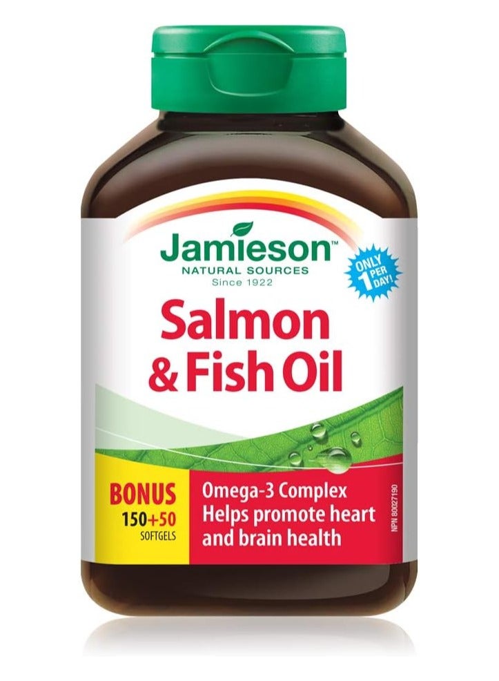 Jamieson Salmon and Fish Oil 1,000 mg