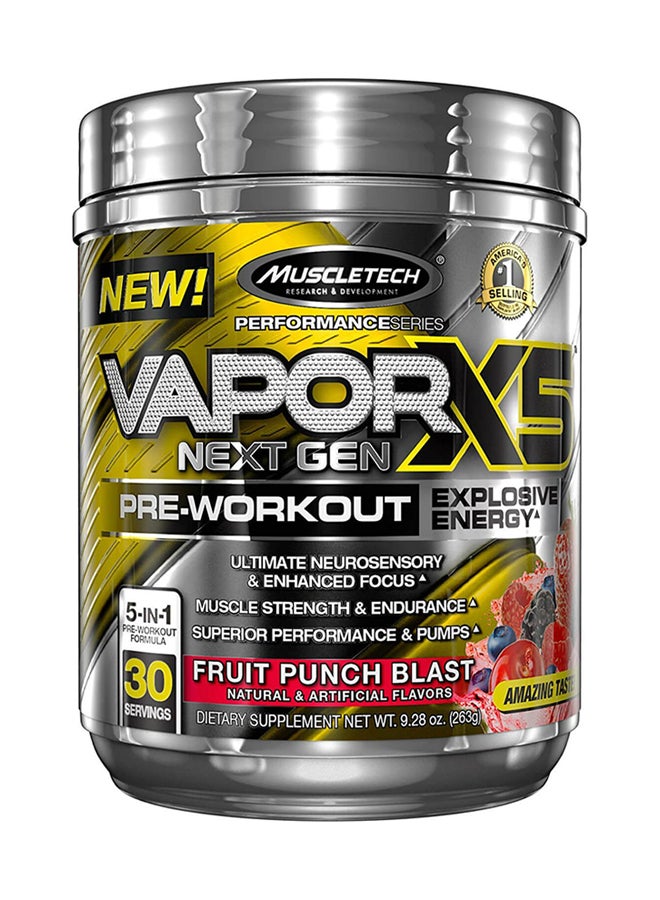 Vapor X5 Next Gen Fruit Punch 232G