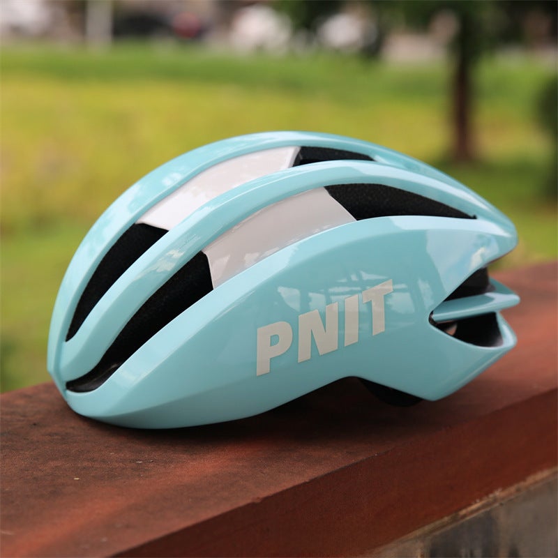 Professional Aerodynamic Cycling Helmet R6 light blue