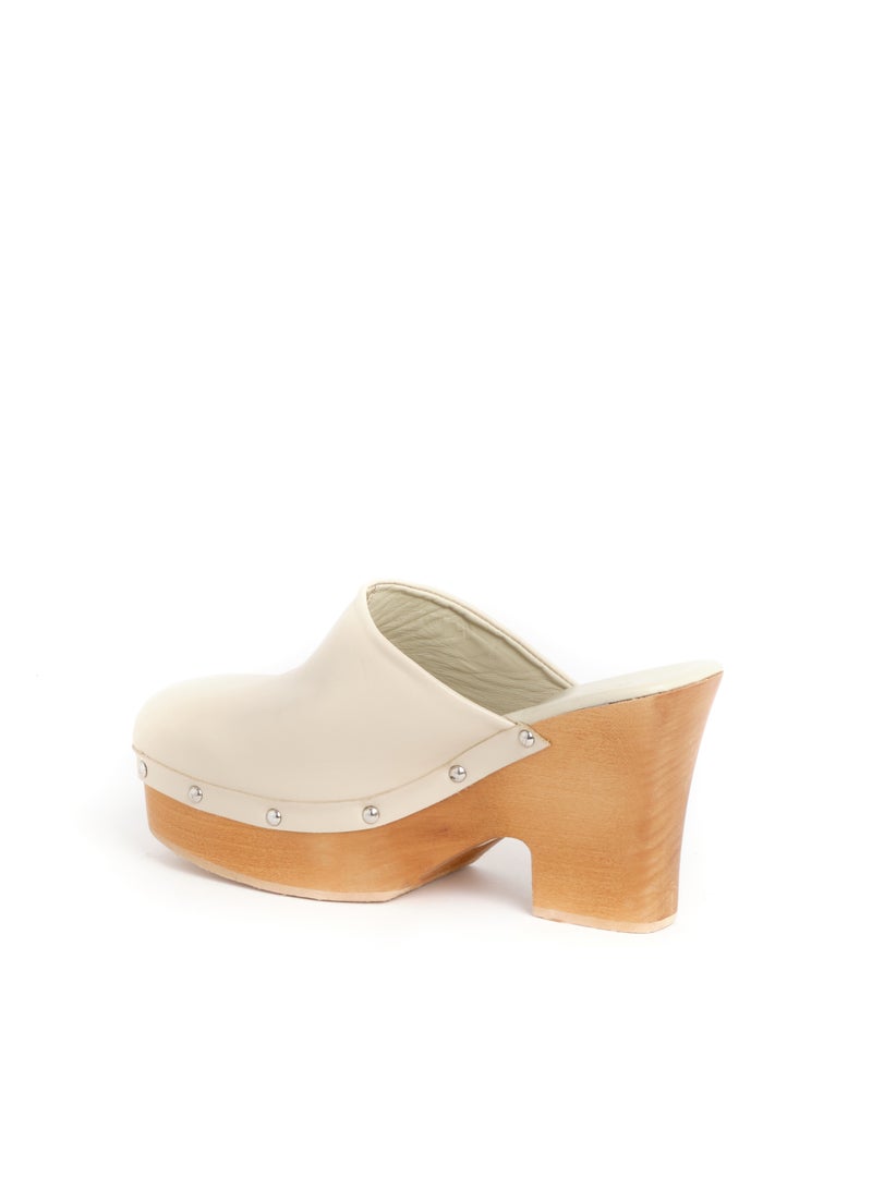 CLOG OFF WHITE PESCURA RACHEL