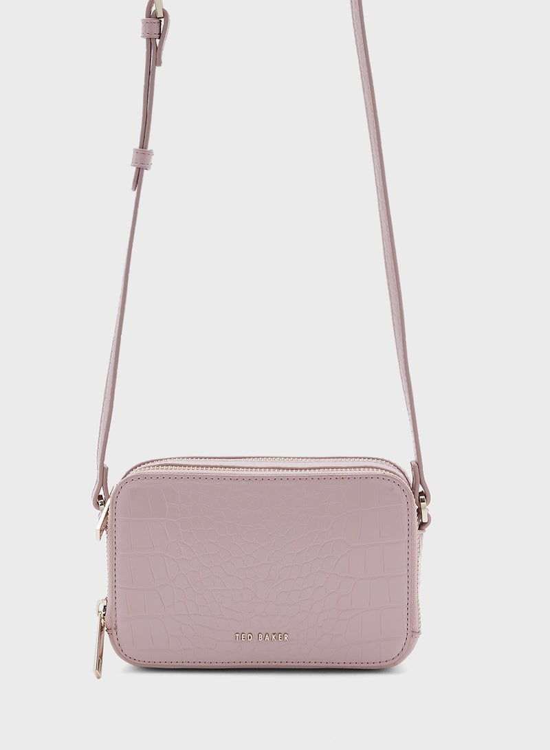 Stina Double Zip Crossbody