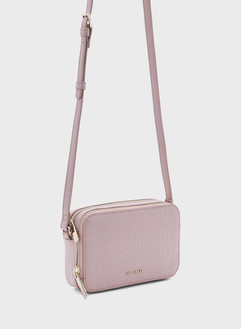 Stina Double Zip Crossbody