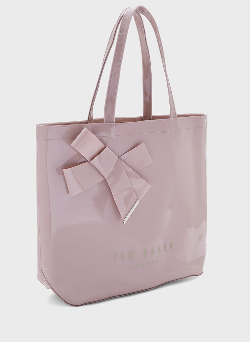 Nicon Knot Top Handle Tote