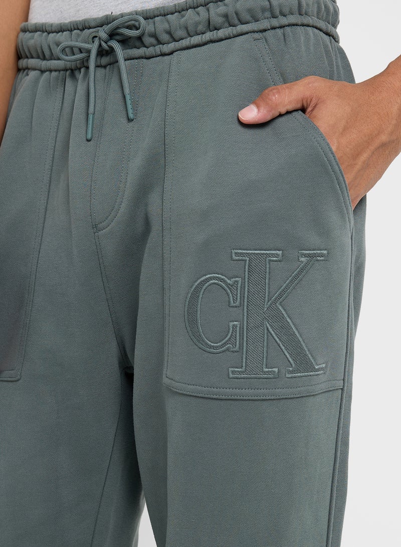 Logo Drawstring Sweatpants