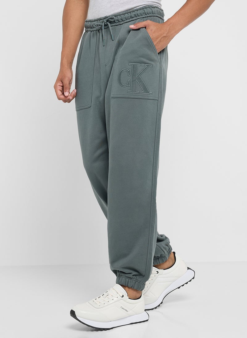 Logo Drawstring Sweatpants