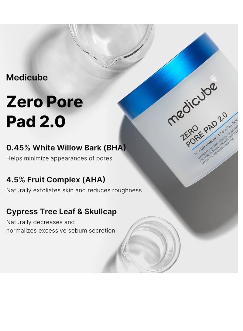 Medicube New Zero Pore Pad 2.0|70 sheets