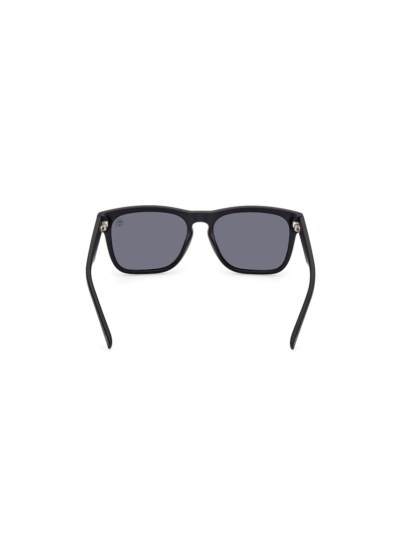 Boys Square Shape  Sunglasses TB0001102D53 Lens Size: 53 Millimeter - Shiny Black