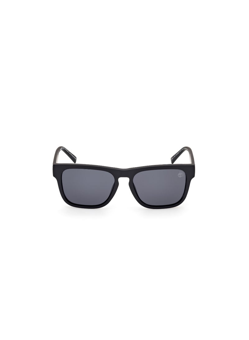 Boys Square Shape  Sunglasses TB0001102D53 Lens Size: 53 Millimeter - Shiny Black