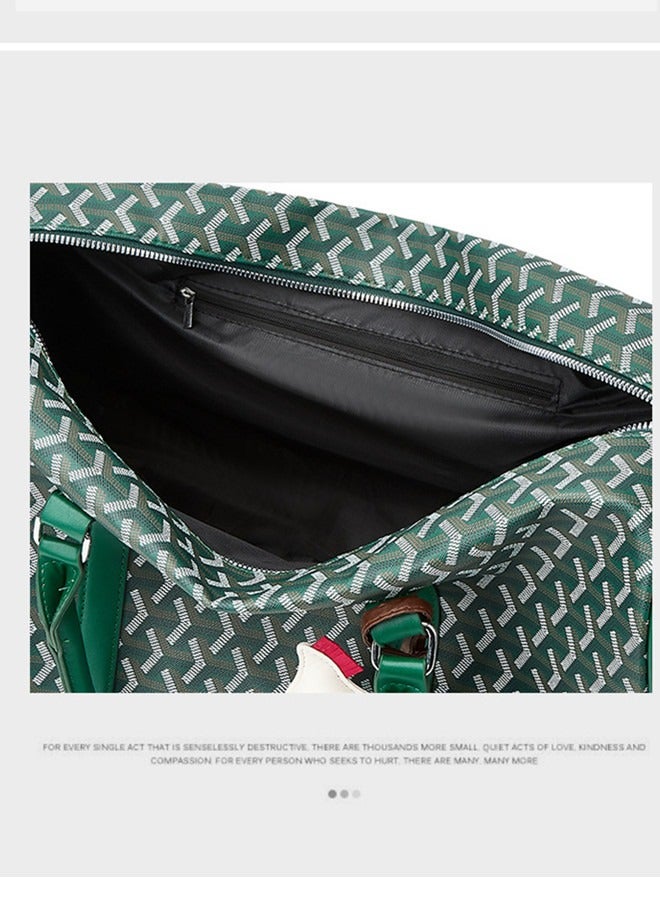 Multi Functional Large Capacity Carry on Luggage Bag Wet and Dry Separation Shoe Compartment Gym Bag Suitcase with Perfect for Short Business Trips and Travel