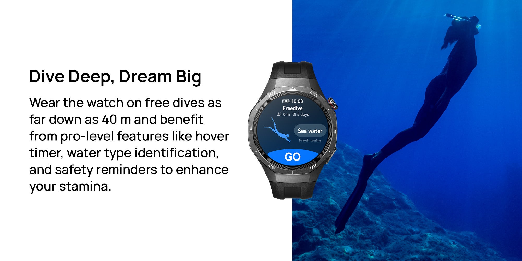 Watch GT 5 Pro 46mm Smartwatch, Sharp-Edged Design Watch, up to 14 Days Battery Life, Pro-level Sports, Health Tracking, Compatible with iOS and Android Black