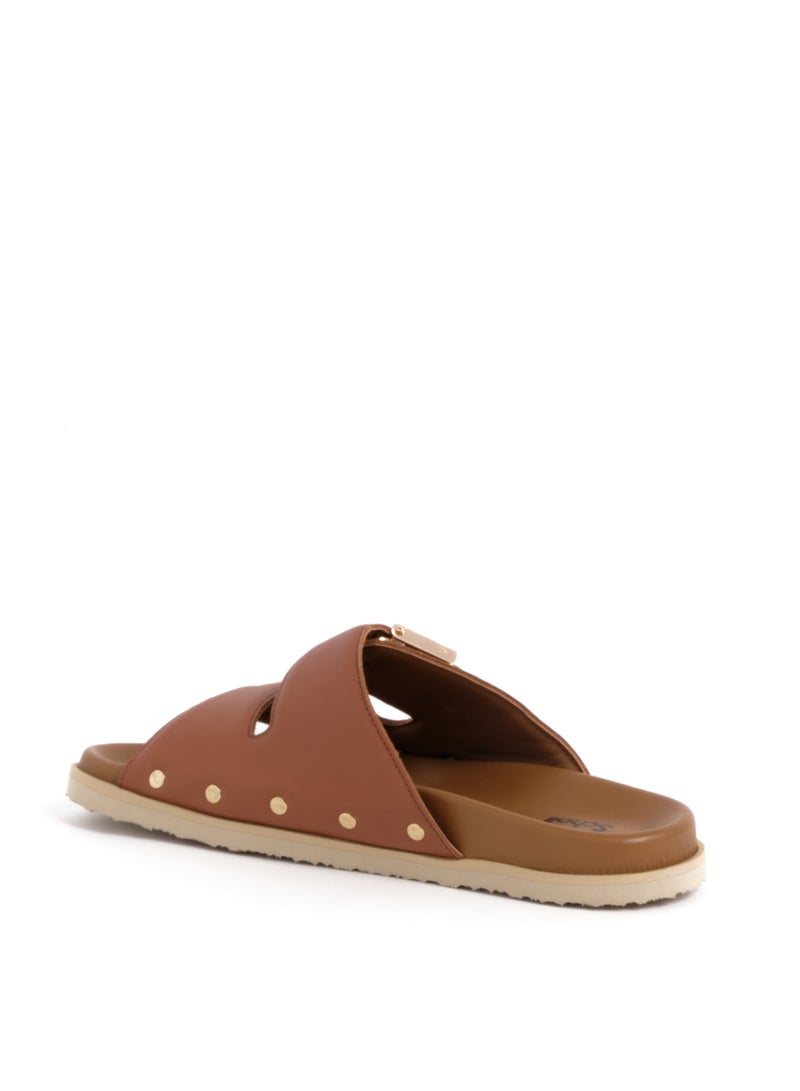 MULES COGNAC PESCURA ELISABETH